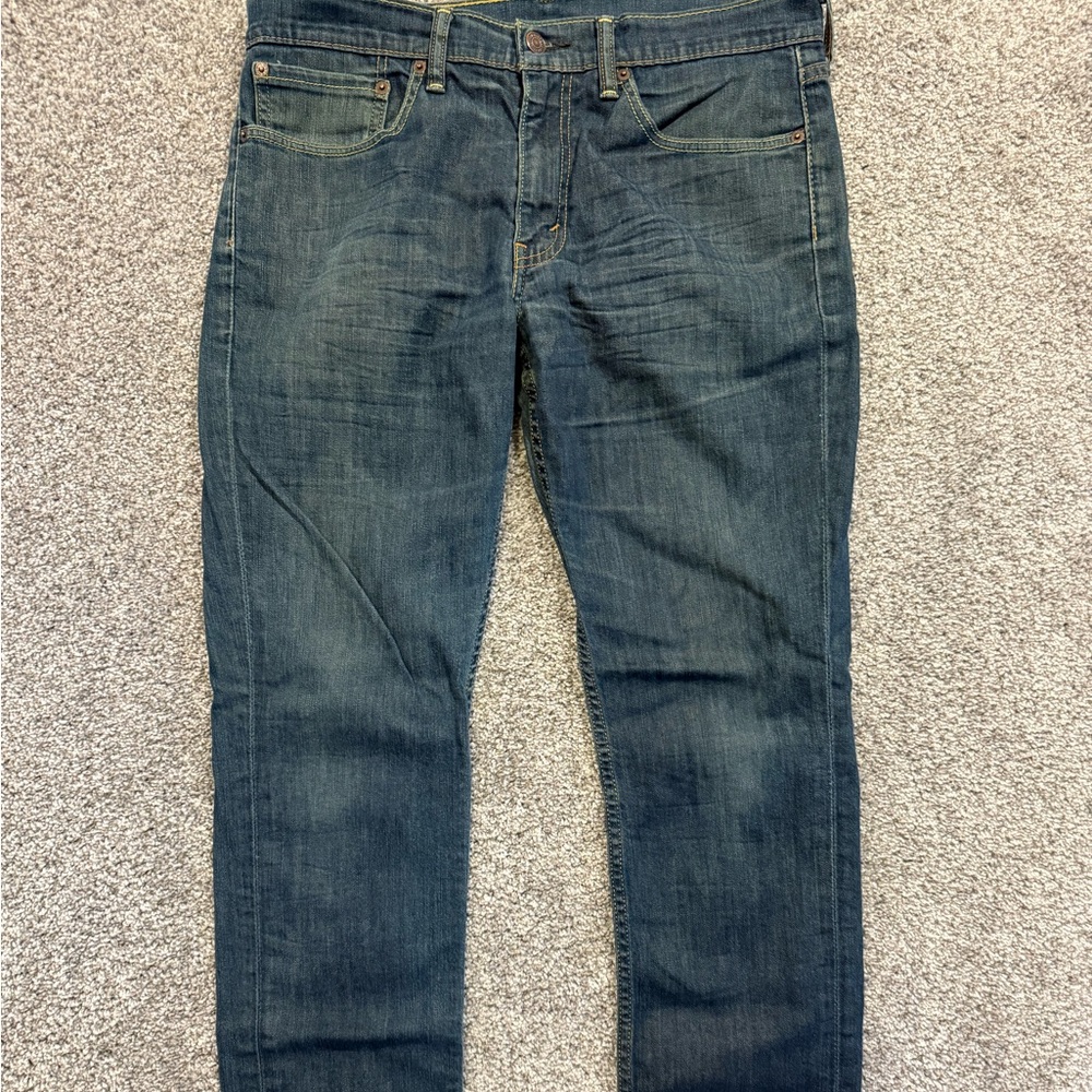 Levi's Slim Straight Jeans - Deep Indigo